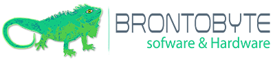 Brontobyte Software and Hardware Logo