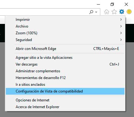 configurar el Internet Explorer para entrar al IDSE